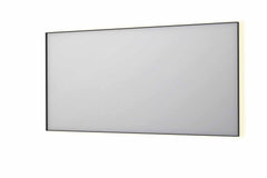Ink SP32 spiegel 160x80cm - LED verlichting rondom, Mat Zwart - 8410090