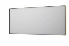 Ink SP32 spiegel 180x80cm - LED verlichting rondom, Mat Zwart - 8410100