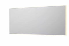 Ink SP32 spiegel 180x80cm - LED verlichting rondom, Mat Wit - 8410101