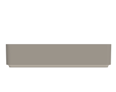 Arcqua Case waskom - rechthoek - 60x26cm - mat klei