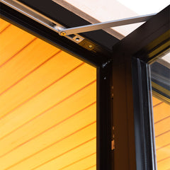 AWT Gartensauna Saunahaus THE CUBE X2 Hemlock 250x250 9kW Cilindro