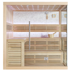AWT Sauna E1105B Hemlock 200x200 zonder oven
