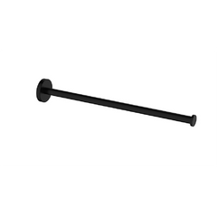 Alonzo handdoekrek 1-armig mat zwart