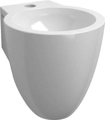 Clou Flush 6 toiletfontein met kraangat wit keramiek - CL/03.03060-2