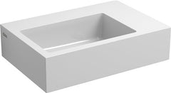 Clou Flush 2 toiletfontein met (voorbewerkt) kraangat mineral marmer - CL/03.08021