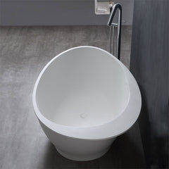 StoneArt Vrijstaand Badkuip BS-516 -mat wit - 180x104