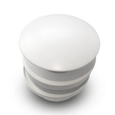 BRAUER Klikwaste - ColdStart - Round - afvoerplug - FineStone - Mat wit