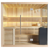 AWT Sauna E1115A Hemlock 220x200 9kW Virta