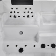 AWT Swim-SPA Innovation 550 weiß 550x230 grau