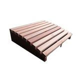 AWT Saunazubehör Nackenstütze rote Zeder