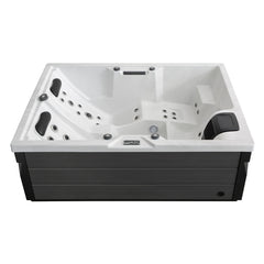 AWT Whirlpool Aussenwhirlpool IN-405 basic Sterling Silver 220x160 grau