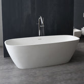 StoneArt Vrijstaand Badkuip BS-528 - mat wit - 175x75