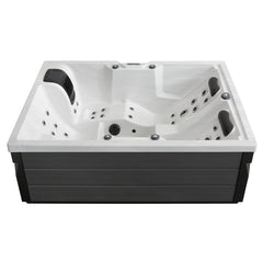 AWT Whirlpool Aussenwhirlpool IN-405 basic Sterling Silver 220x160 grau