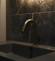 Hotbath Cobber U001 fonteinkraan - Verouderd Messing