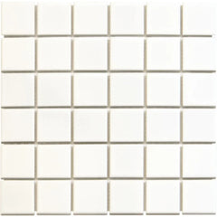 The Mosaic Factory AF13051 Barcelona White Glossy - mozaïektegel 30.9x30.9cm
