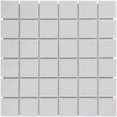 The Mosaic Factory Barcelona Mozaiek Tegel Vierkant - Extra Wit Porselein Geglazuurd 309x309 mm