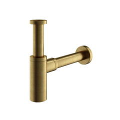 Hotbath Archie AR035 sifon RVS 316 - Geborsteld Messing PVD