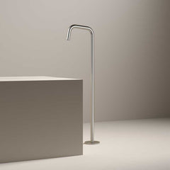 Hotbath Archie AR086 vrijstaande baduitloop - Geborsteld Gunmetal PVD