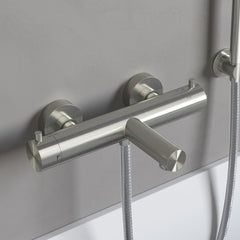 Hotbath Archie AR122 badthermostaat RVS 316 - Geborsteld Messing PVD