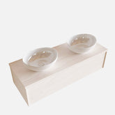 MONDIAZ LUSH 120 badmeubel underlayment 1 lades BARCO dubbel geen kraangat