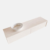 MONDIAZ LUSH 180 badmeubel underlayment 2 lades BARCO links geen kraangat