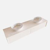 MONDIAZ LUSH 180 badmeubel underlayment 2 lades BARCO dubbel geen kraangat