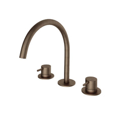 Hotbath Cobber CB033 wastafelkraan - Verouderd Messing