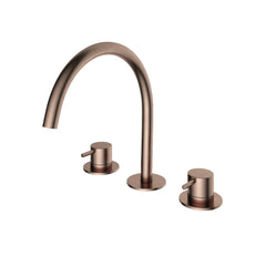 Hotbath Cobber CB033 wastafelkraan - Geborsteld Koper PVD