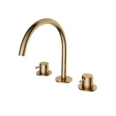 Hotbath Cobber CB033BC wastafelkraan Geborsteld Koper