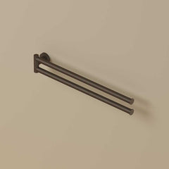 Hotbath &More BAA15 handdoekhouder 2-lids draaibaar - Tuscan Bronze