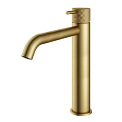 Hotbath Cobber X CX003HC wastafelkraan zonder waste Geborsteld Nikkel