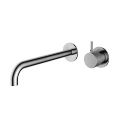 Hotbath Cobber X CX105EXT25 afbouwdeel voor inbouw wastafelkraan - uitloop 25cm - Chroom
