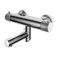 Hotbath Cobber X CX020 opbouw badthermostaat met draaibare uitloop - Chroom