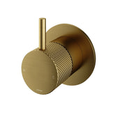 Hotbath Cobber X CX031EXT afbouwdeel - inbouw douchekraan Geborsteld Messing PVD