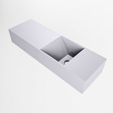 MONDIAZ TYNE 70cm fontein solid surface kleur Cale. Positie wastafel rechts