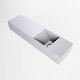 MONDIAZ TYNE 80cm fontein solid surface kleur Cale. Positie wastafel rechts