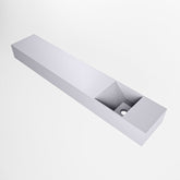 MONDIAZ TYNE 120cm fontein solid surface kleur Cale. Positie wastafel rechts