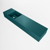 MONDIAZ TYNE 90cm fontein solid surface kleur Smag. Positie wastafel links