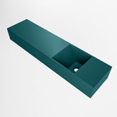 MONDIAZ TYNE 90cm fontein solid surface kleur Smag. Positie wastafel rechts