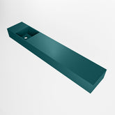 MONDIAZ TYNE 120cm fontein solid surface kleur Smag. Positie wastafel links