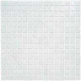 The Mosaic Factory GM03 Amsterdam Off White Zachte korrel- glas mozaïektegel 2x2cm