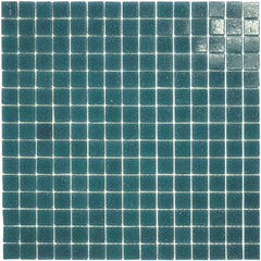 The Mosaic Factory GM25 Amsterdam Blauw Groen Zachte korrel - glas mozaïektegel 2x2cm