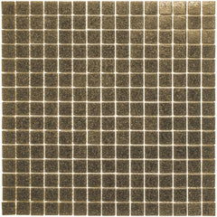 The Mosaic Factory GM35 Amsterdam Bruin Zachte korrel - glas mozaïektegel 2x2cm