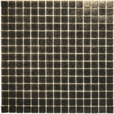The Mosaic Factory GM36 Amsterdam Donker bruin Zachte korrel - glas mozaïektegel 2x2cm