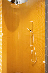 The Mosaic Factory GM41 Amsterdam Oranje Zachte korrel - glas mozaïektegel 2x2cm