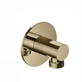 Hotbath Cobber M517 wanduitlaat Geborsteld Messing