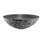 Hammertone Blauwsteen Opzetwastafel Wiesbaden Rond 42x14 cm