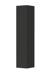 Ink Hoge kast 1 deur greeploos gelakt - Mat antraciet - 36x37x169cm - 1259515
