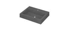 Ink Momento meubelwastafel 60x45cm - 1 kraangat - Quartz grijs - 3421101