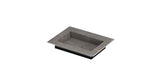 Ink Post Wastafel keramische slab envelop bak zonder kraangat - Armani grey mat - 60x45x1cm - 0210001